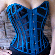 Valentine Black Ribbons on Blues (várias cores) (2)