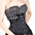 Black Satin and Guipuire
