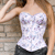 Half Cup Floral Twill
