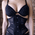 WaistCincher in Black Mesh (2)