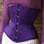 Cincher Pointed Cetim Roxo mod.2