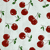 Cherry in white background